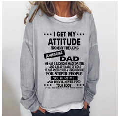 Awesome Mom Attitude Sweatshirt