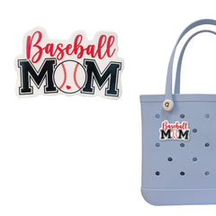 Rimvoe Baseball Mom Bogg Bag Charm