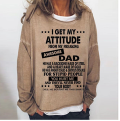 Awesome Mom Attitude Sweatshirt