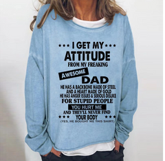 Awesome Mom Attitude Sweatshirt