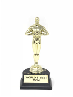 Worlds Best Mom Trophy-7"